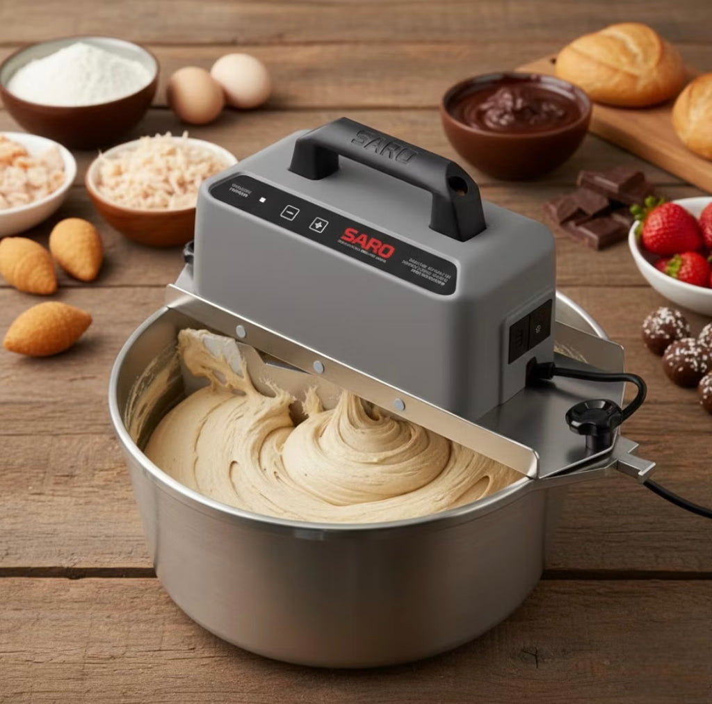 Misturador Gastronômico Saro Inox 30 Velocidades
