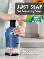 2026 Geedel Manual Food Chopper,2026 Prep Essential! Easily Chop Onions, Garlic, Veggies,BPA Free,Easy Clean